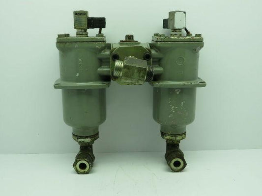 Hydac RFD BN/HC-331-F-10 Change-Over Return Line Filter Tank Mounted RFD 331