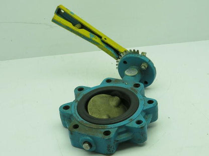 Grinnell LC-8281-3 Iron Bronze Flanged Butterfly Valve