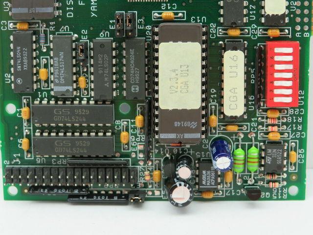 Yamaha YDM6420 RA1 Display Master CGA Circuit Board Card G776420