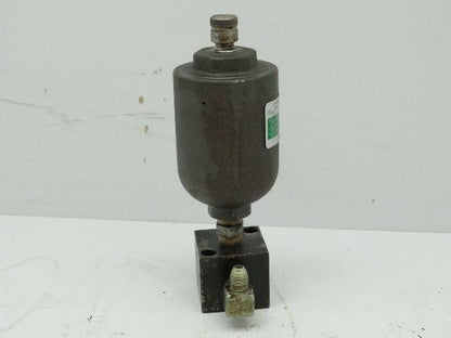 Nacol J250-01D J-Series Hydraulic Accumulator 1/5 Pint 0.1L