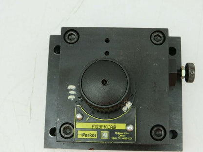 Parker FG3PKCAB Hydraulic Flow Control Valve 3/8" NPT 0.6 GPM