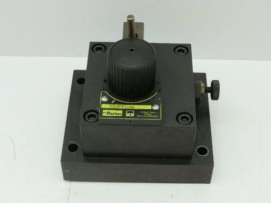 Parker FG3PKCAB Hydraulic Flow Control Valve 3/8" NPT 0.6 GPM with Flow Check