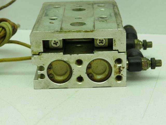 SMC MXS16-30 Pneumatic Linear Slide Table Guided Cylinder 16mm Bore 30mm Stroke