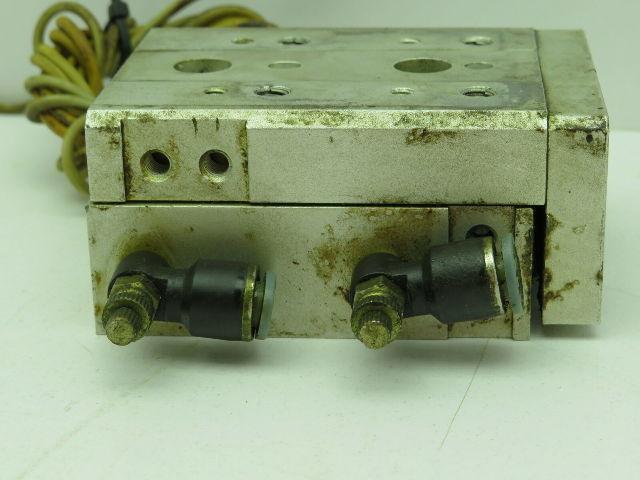 SMC MXS16-30 Pneumatic Linear Slide Table Guided Cylinder 16mm Bore 30mm Stroke