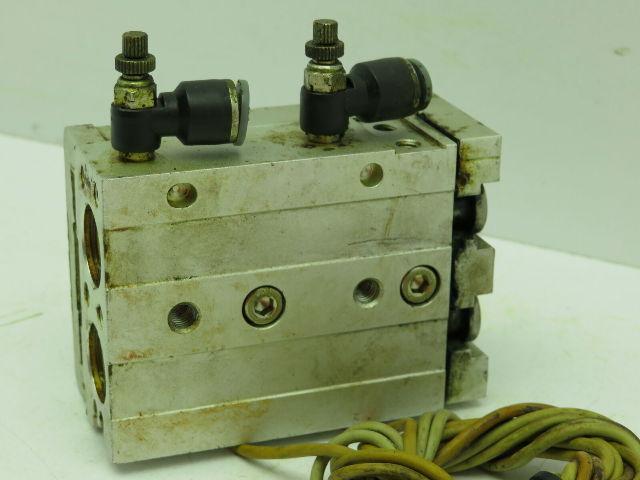 SMC MXS16-30 Pneumatic Linear Slide Table Guided Cylinder 16mm Bore 30mm Stroke