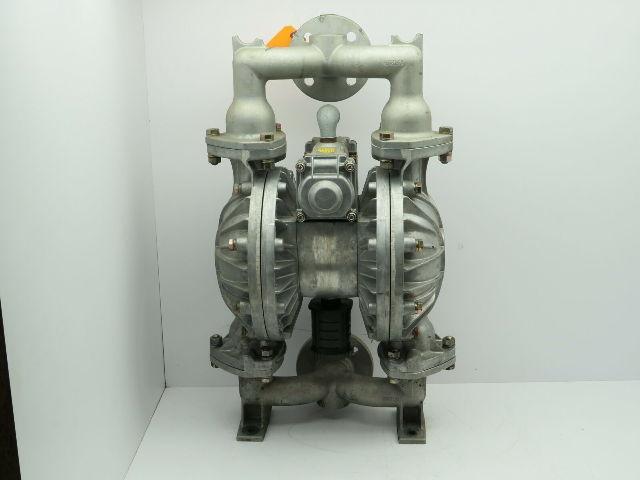 Air Pneumatic Diaphragm Pump Aluminum 1-1/2" Flange Mount (NO TAG) Tested