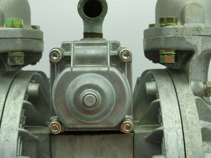 Air Pneumatic Diaphragm Pump Aluminum 1-1/2" Flange Mount (NO TAG) Tested