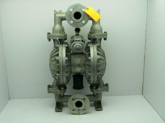 Air Pneumatic Diaphragm Pump Aluminum 1-1/2" Flange Mount (NO TAG) Tested