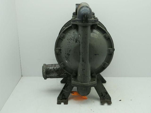 Ingersoll Rand ARO Air Pnuematic Diaphragm Pump 120PSI Aluminum 1-1/2"NPT Tested