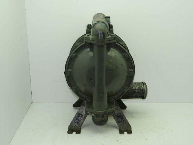 Ingersoll Rand ARO Air Pnuematic Diaphragm Pump 120PSI Aluminum 1-1/2"NPT Tested