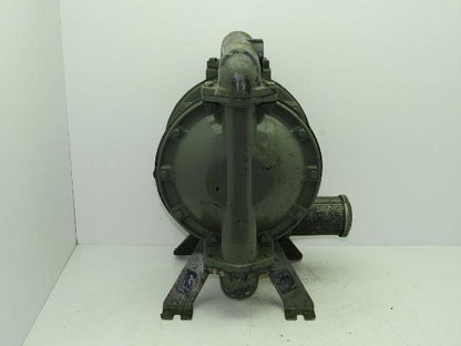 Ingersoll Rand ARO Air Pnuematic Diaphragm Pump 120PSI Aluminum 1-1/2"NPT Tested