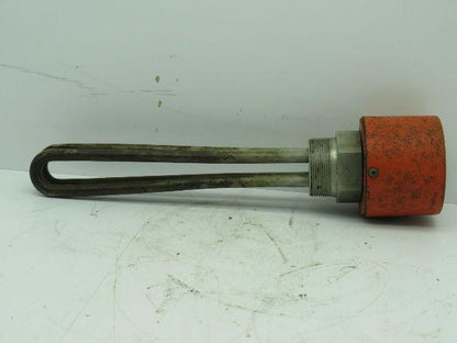 Chromalox MTS-230A Immersion Heater Heat Exchange 240V 3000W 2" NPT