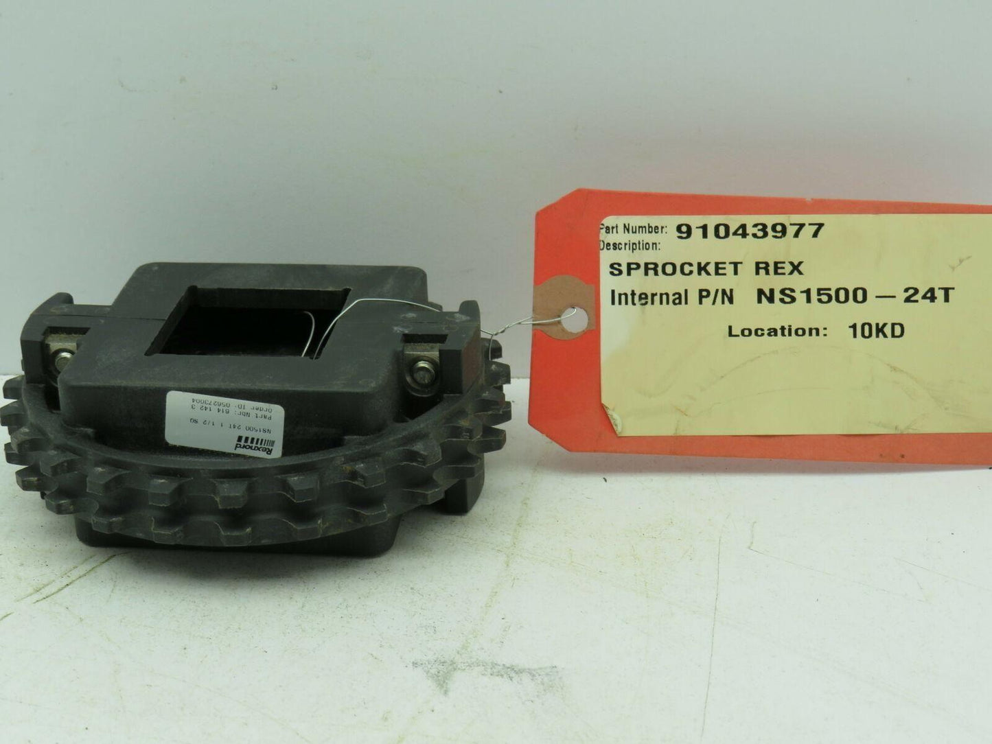 Rexnord NS1500-24T Tabletop Conveyor Thermoplastic Split Sprocket 1-1/2" Sq Bore