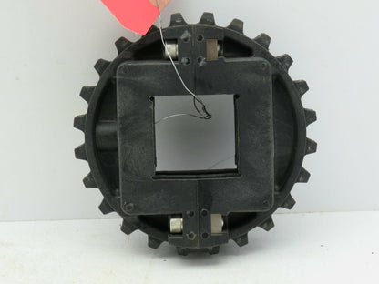 Rexnord NS1500-24T Tabletop Conveyor Thermoplastic Split Sprocket 1-1/2" Sq Bore