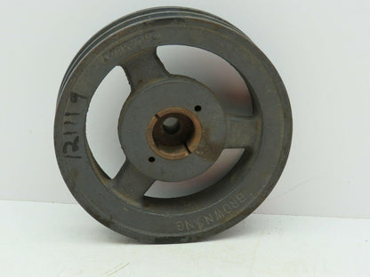 Browning 2BK70H 2-Groove Pulley Sheave Split-Taper H-Bushing Bore 6.75" OD