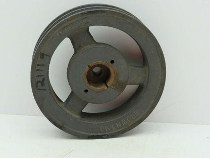 Browning 2BK70H 2-Groove Pulley Sheave Split-Taper H-Bushing Bore 6.75" OD