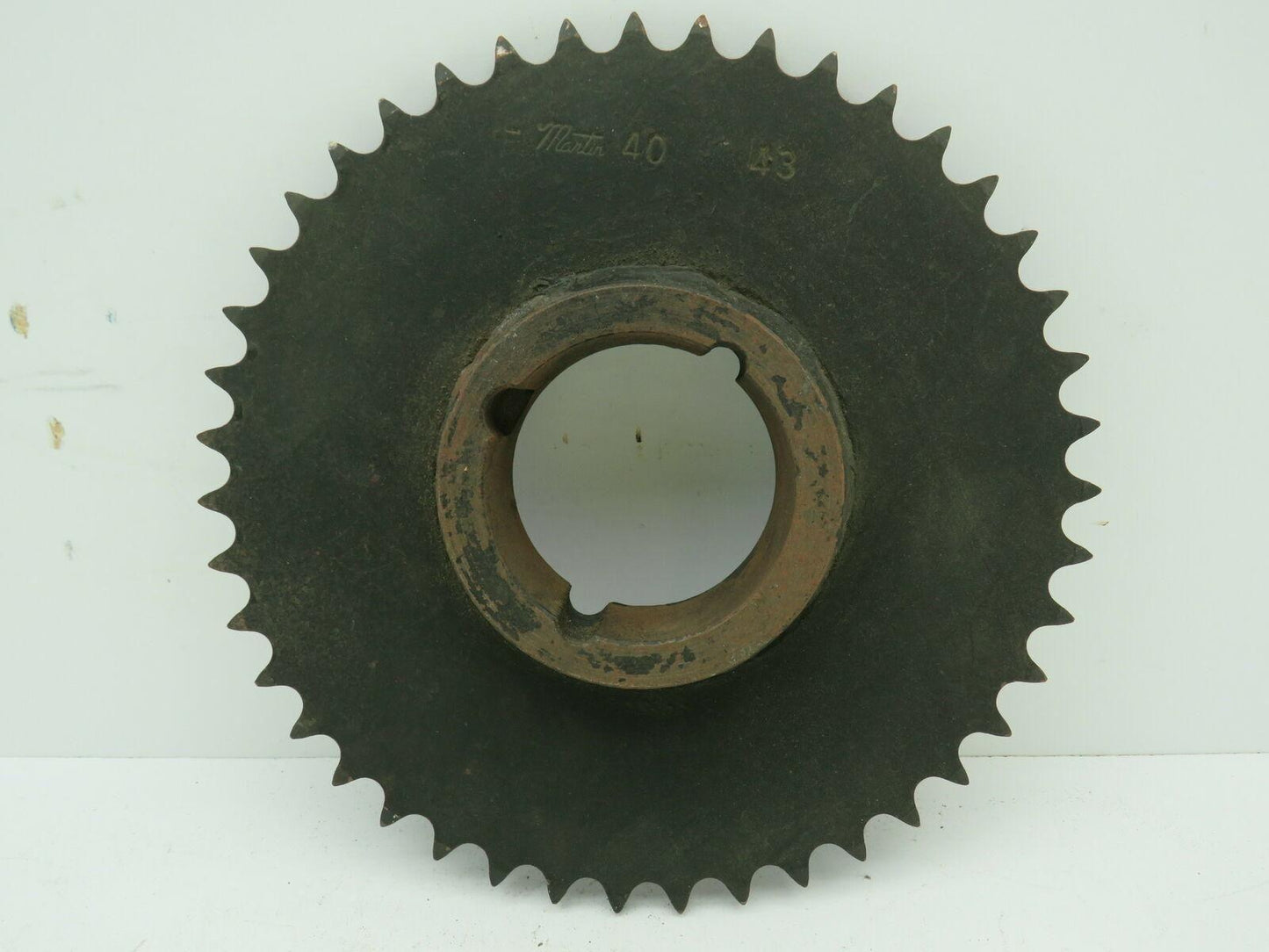 Martin 40BTL43  #40 Roller Chain Sprocket 24 Teeth Taper Lock Bushing Bore 1610