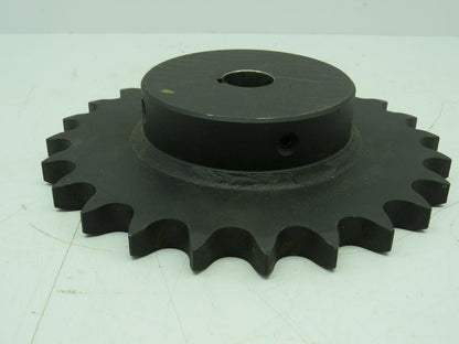 Martin 80BS24x1 #80 Roller Chain B-Hub Sprocket 24 Teeth 1" Finished Bore KW2SS