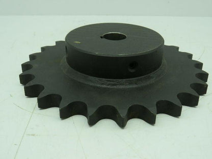 Martin 80BS24x1 #80 Roller Chain B-Hub Sprocket 24 Teeth 1" Finished Bore KW2SS