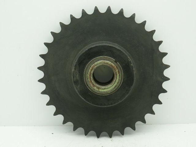 Martin 80B32 #80 Roller Chain Idler Sprocket 32 Teeth 40mm Bearing Bore 1.57"