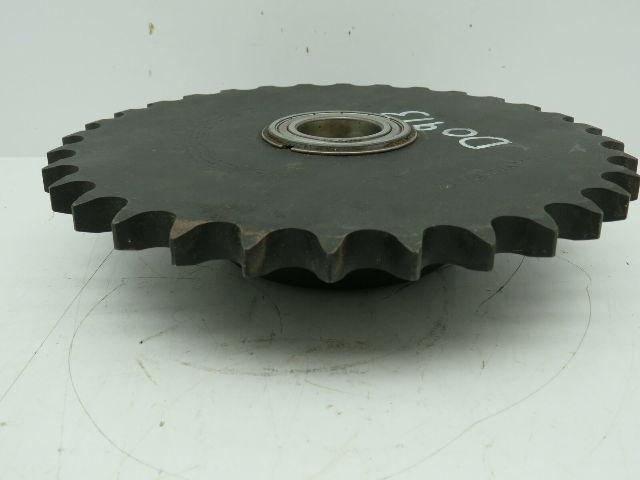 Martin 80B32 #80 Roller Chain Idler Sprocket 32 Teeth 40mm Bearing Bore 1.57"