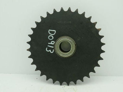 Martin 80B32 #80 Roller Chain Idler Sprocket 32 Teeth 40mm Bearing Bore 1.57"
