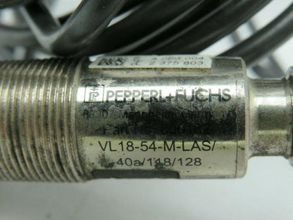 Pepperl+Fuchs VL18-54-M-LAS/40A/118/128 Photoelectric Sensor 10-30VDC