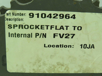 Browning FV27 Conveyor Chain Double Row Sprocket #60 3/4" Pitch 27 Teeth 1" Bore