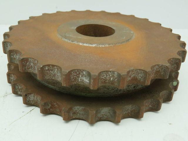 Browning CFV27 Conveyor Chain Double Row Sprocket #60 3/4 Pitch 27T 1-7/16" Bore