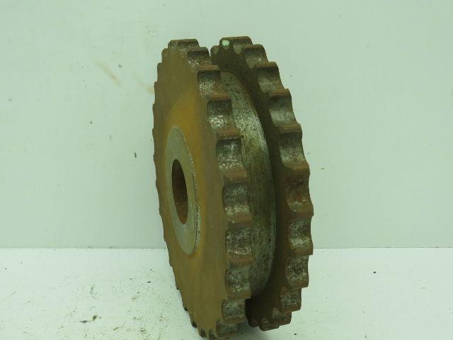 Browning CFV27 Conveyor Chain Double Row Sprocket #60 3/4 Pitch 27T 1-7/16" Bore