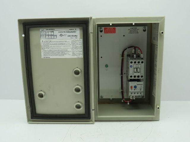 Allen Bradley 109-C09FBD1C/B Enclosure Starter Contactor Type 3,3R,4,12 Series B