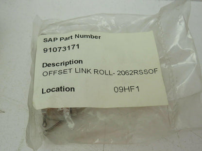2062RSSOF #2062 Double Pitch Roller Chain Offset Link Stainless C2062  Lot of 5