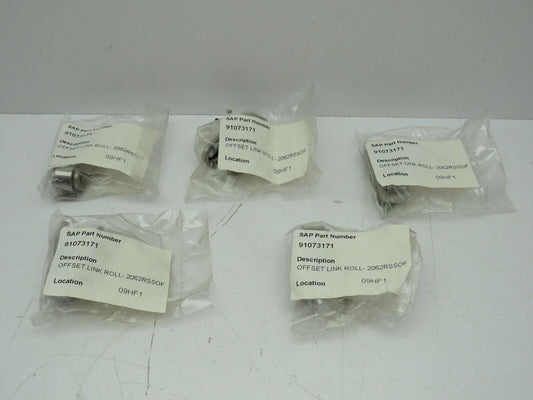2062RSSOF #2062 Double Pitch Roller Chain Offset Link Stainless C2062  Lot of 5