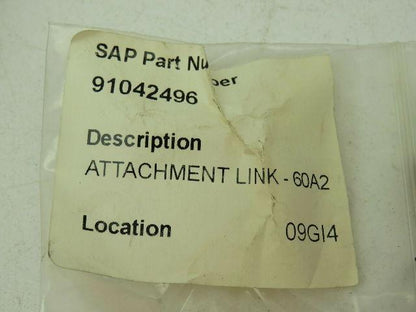 Tsubaki 60A2CL #60 Roller Chain A-2 Attachment Connecting Link 60A2  Lot of 5
