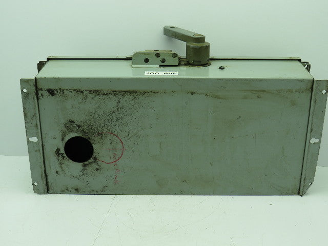 Siemens F353H/A I-T-E Enclosed Switch Fusible 100A 600VAC 3PH Type 12 Series A