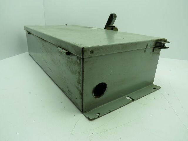 Siemens F353H/A I-T-E Enclosed Switch Fusible 100A 600VAC 3PH Type 12 Series A