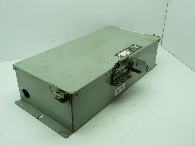 Siemens F353H/A I-T-E Enclosed Switch Fusible 100A 600VAC 3PH Type 12 Series A