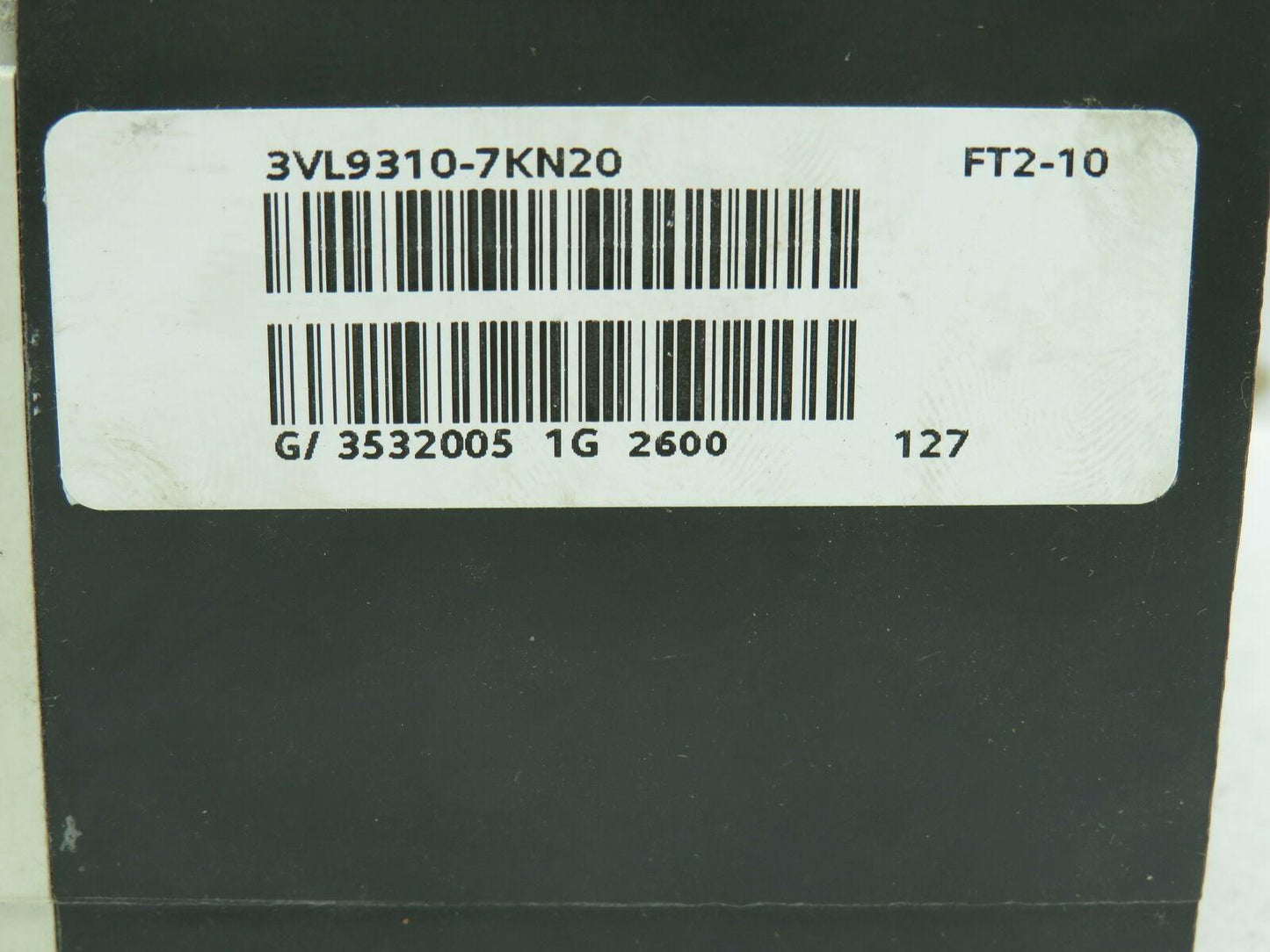 Siemens 3VL9310-7KN20 Circuit Breaker Trip Unit 100A