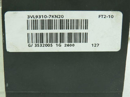 Siemens 3VL9310-7KN20 Circuit Breaker Trip Unit 100A