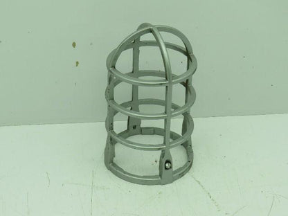 Red Dot VGD-01 Aluminum Glass Globe Light Fixture Guard Cage 100 Watt 4"x 7"