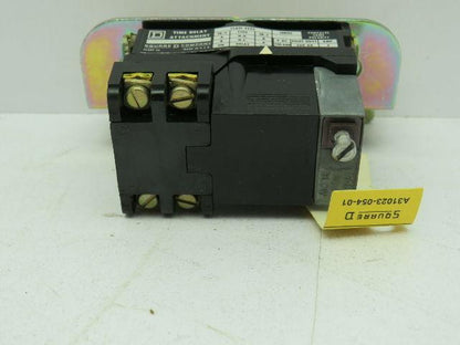 Square D 9551 Time Delay Attachment SK-3 SK-4 Class 9999 120V Ser A