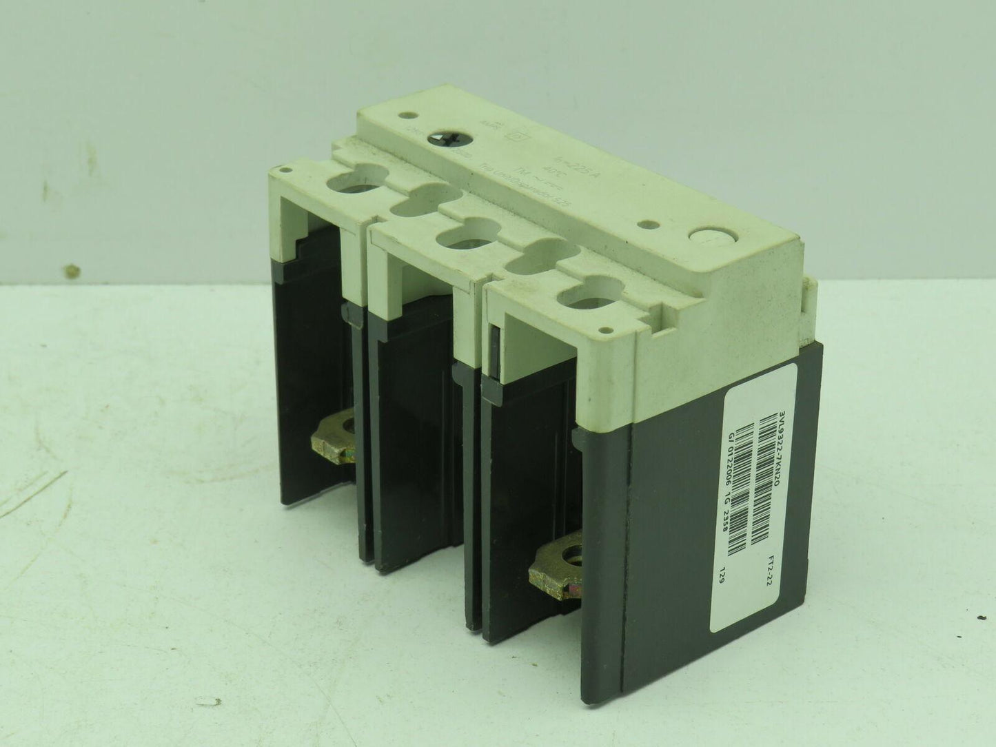 Siemens 3VL9322-7KN20 Circuit Breaker/Trip Unit 225A