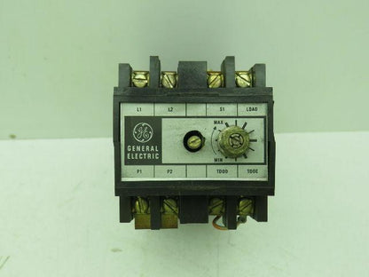 GE CR122BT02002C Time Delay Relay Solid State Relay 6-60 Sec 115V Coil CR122BT