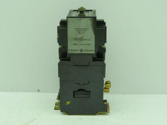 GE CR122BT02002C Time Delay Relay Solid State Relay 6-60 Sec 115V Coil CR122BT