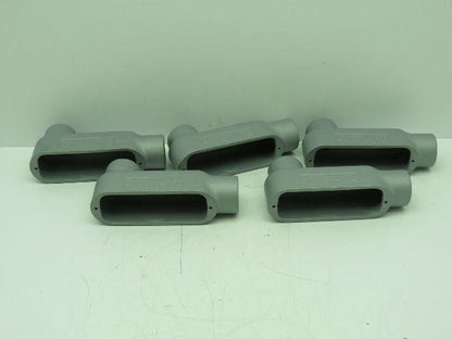 Appleton LB100-M 1" Conduit Outlet Bodies Type LB Lot of 5