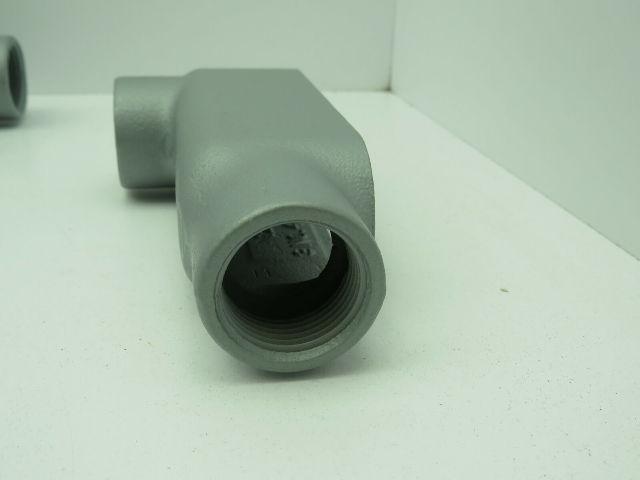 Appleton LB100-M 1" Conduit Outlet Bodies Type LB Lot of 5