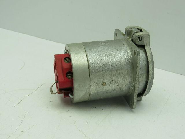 Crouse Hinds Arktite AR-6642 M-54 Plug-In Female Receptacle 3-Wire 4-Pole 60A