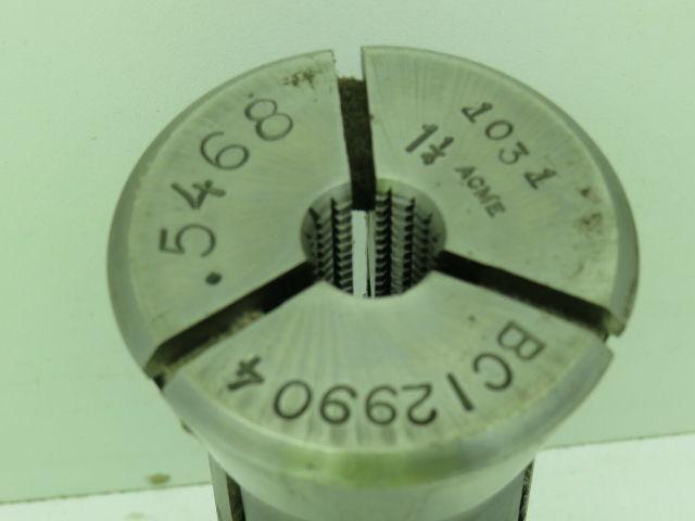 ACME 1031 Serrated Grip Collet .5468" x 1-1/4" Round BCI 29904