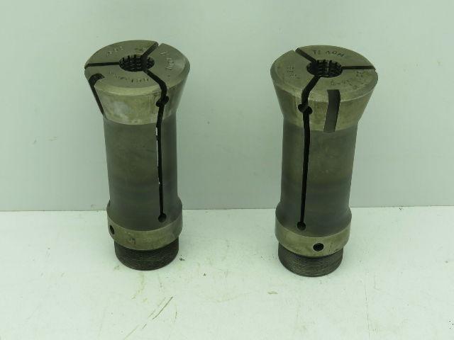 ACME Serrated Grip Collet .698" x 1-1/4" Round BCI 12520  Lot of 2