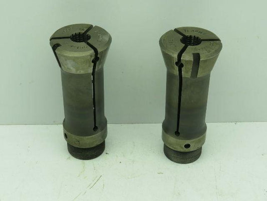 ACME Serrated Grip Collet .698" x 1-1/4" Round BCI 12520  Lot of 2